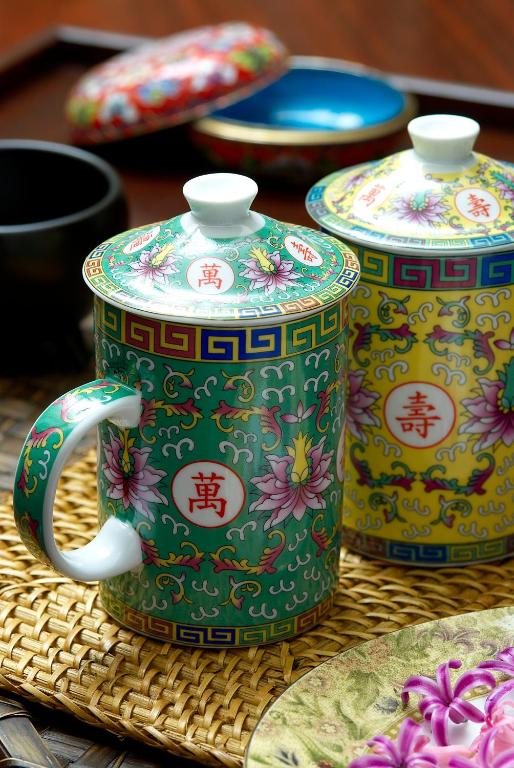 Set per la preparazione di tè e caffè presso Lan Kwai Fong Hotel - Kau U Fong