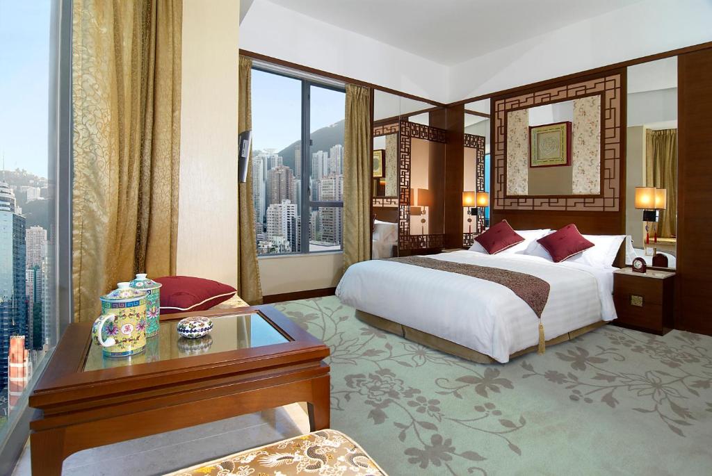 Letto o letti in una camera di Lan Kwai Fong Hotel - Kau U Fong