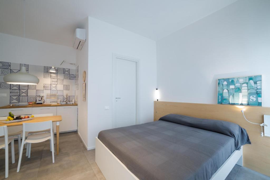 Posteľ alebo postele v izbe v ubytovaní Salsedine Sea View