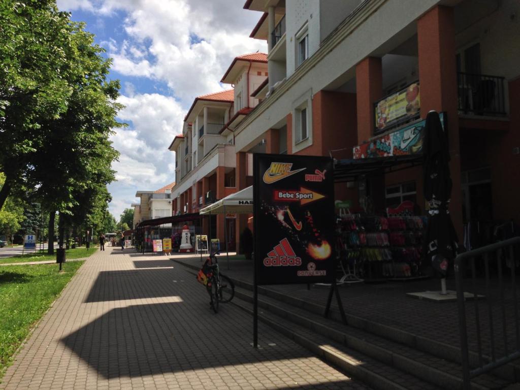 Budynek, w którym mieści się apartament
