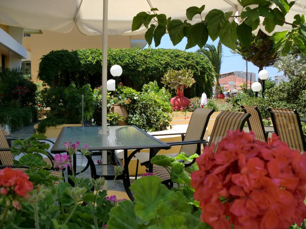 Zahrada ubytování Alkion Hotel