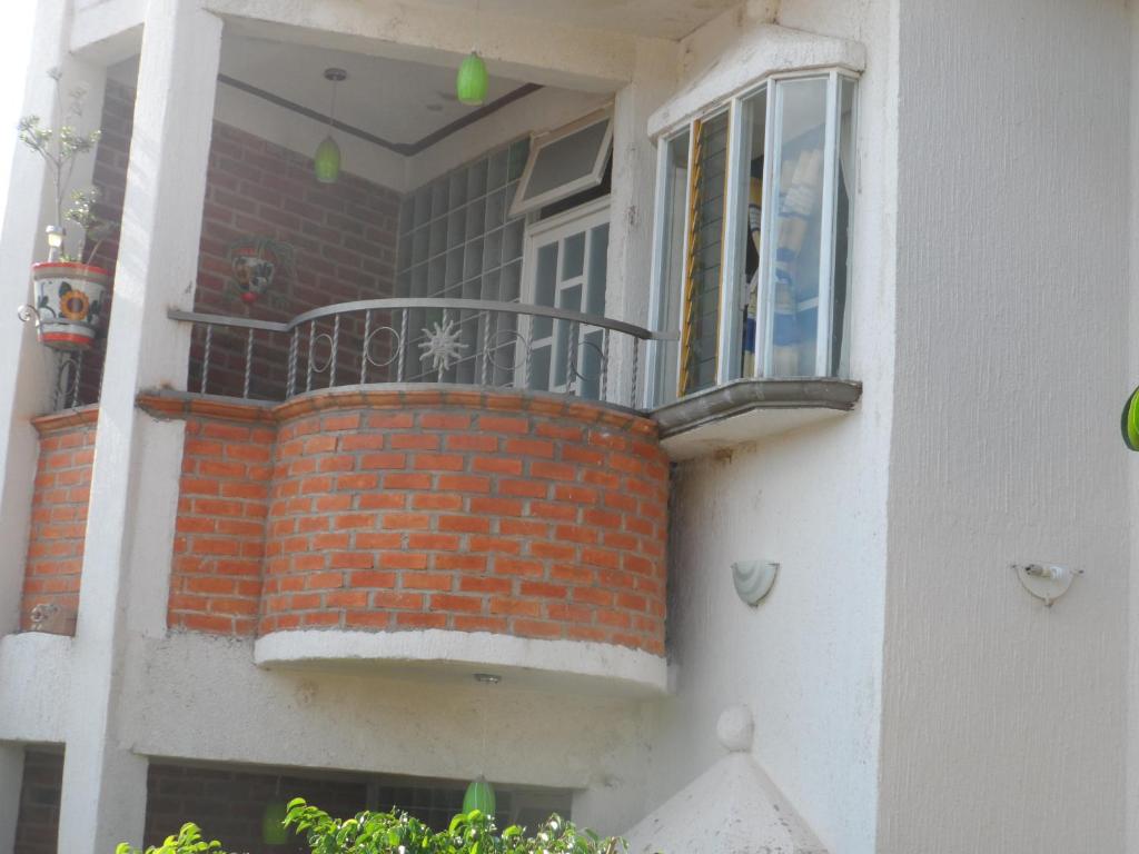 Balkón nebo terasa v ubytování Hotel Internacional Malitsin