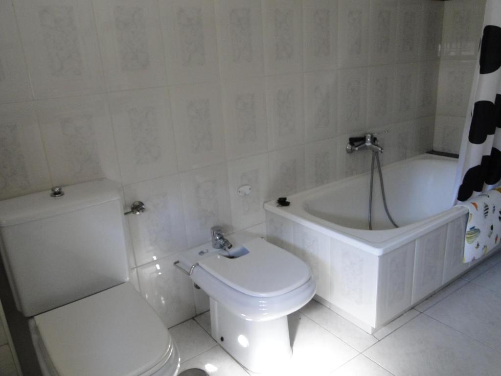 Kúpeľňa v ubytovaní Apartamentos Blanco