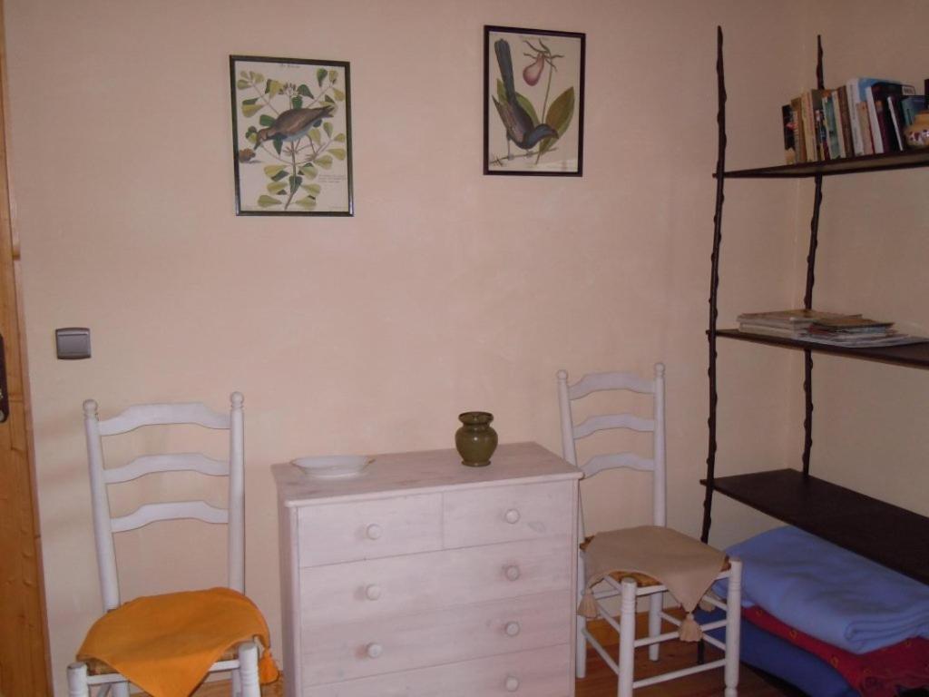 Knihovna v bed and breakfast