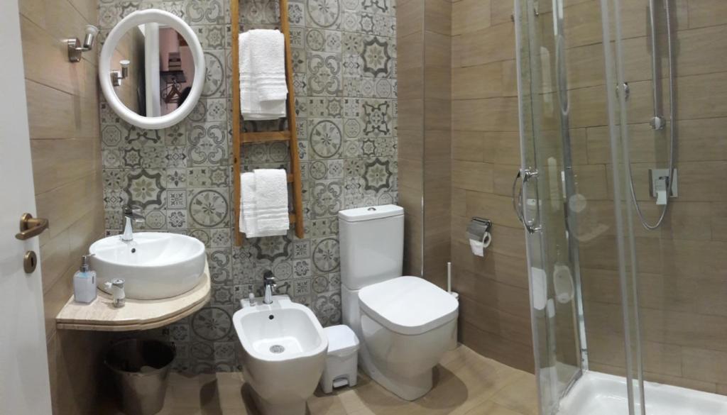 Kúpeľňa v ubytovaní "Suliscenti" Dimora Siciliana B&B
