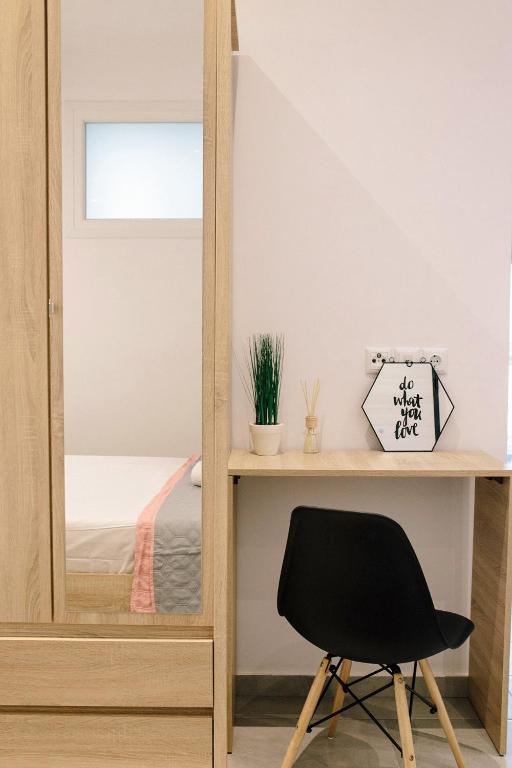 Posteľ alebo postele v izbe v ubytovaní Exit Apartments