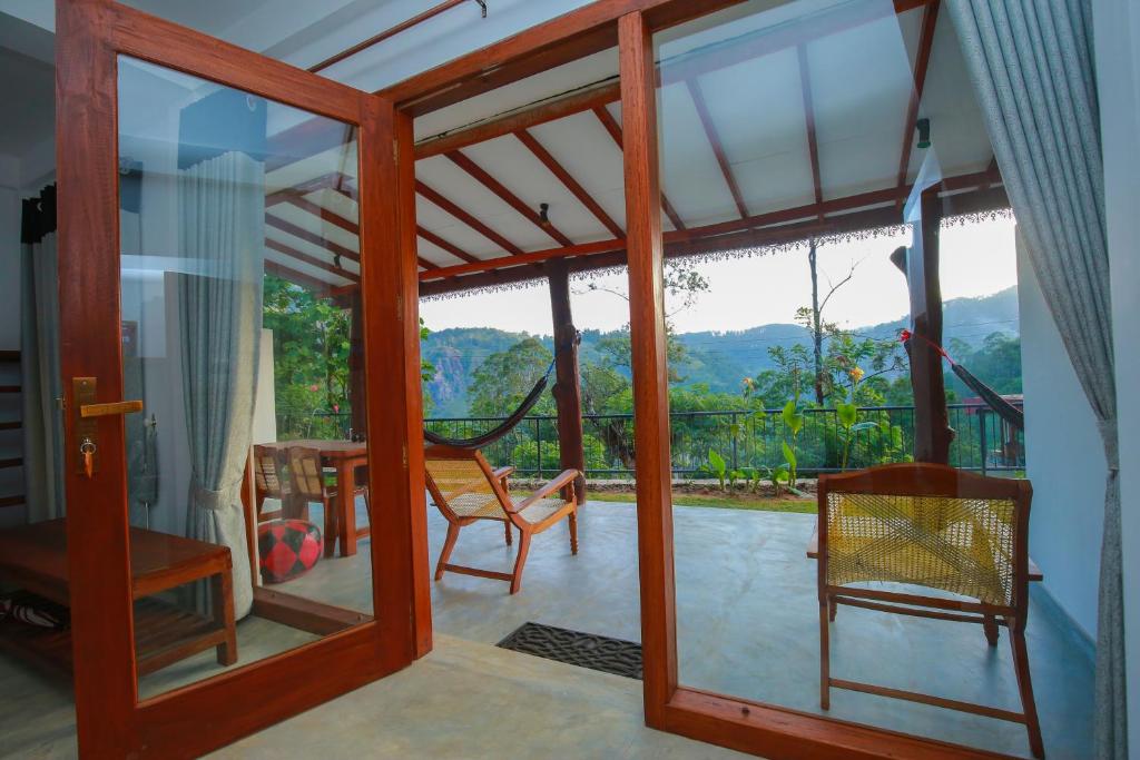 Nespecifikovaný výhled na hory nebo výhled na hory při pohledu z bed and breakfast