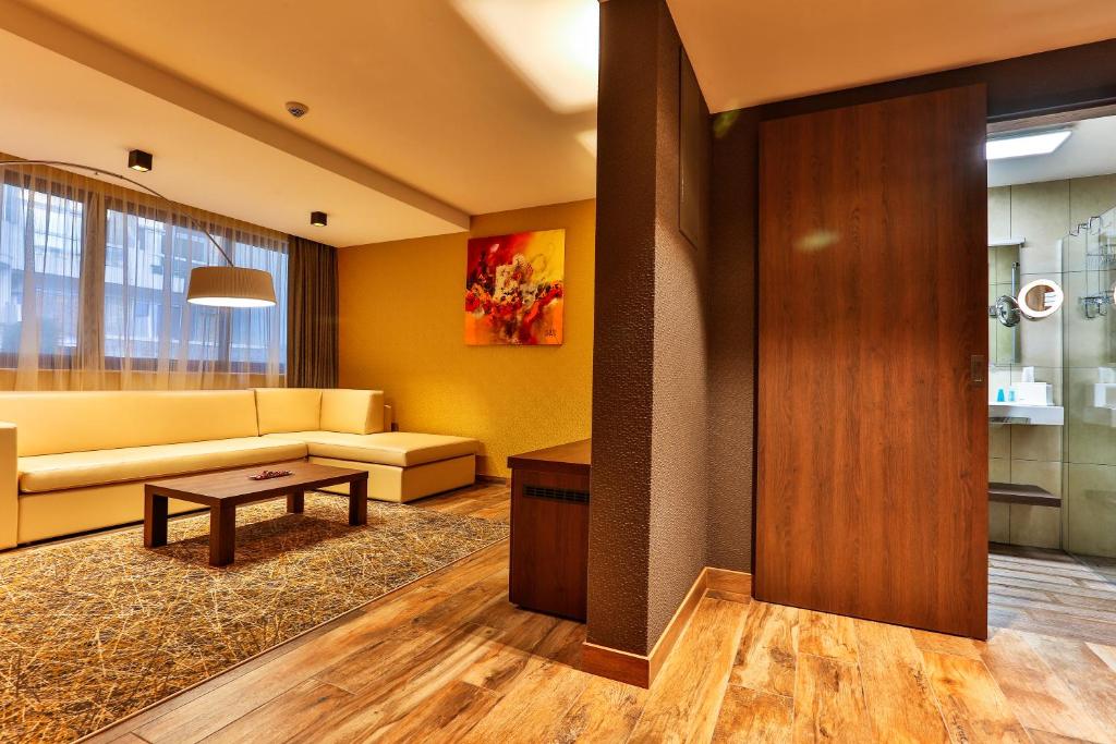Posezení v ubytování Hotel Zeta