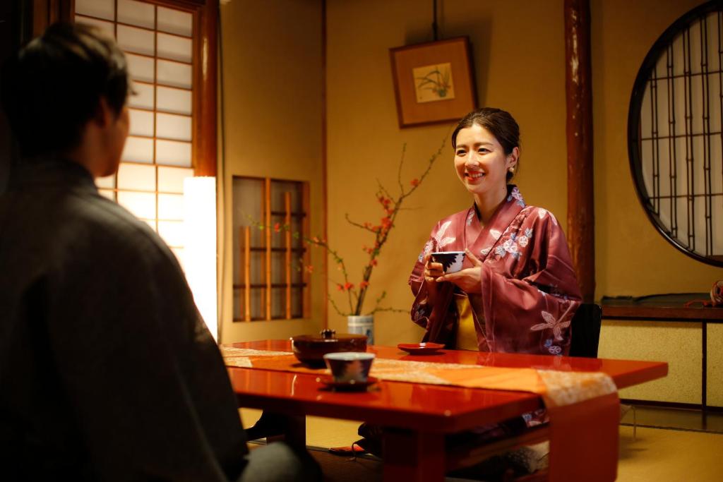 Hosté ubytování Ryokan Sanga