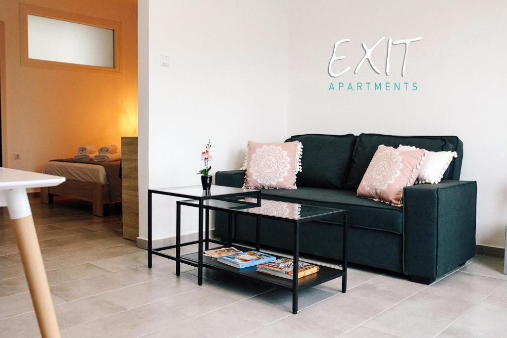 Posedenie v ubytovaní Exit Apartments