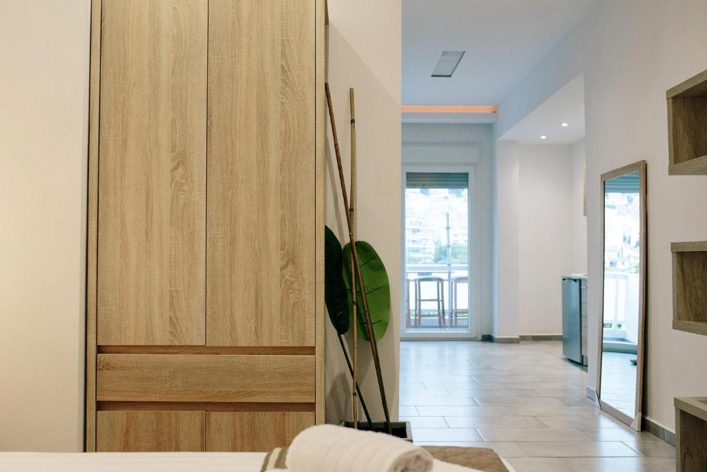 Posteľ alebo postele v izbe v ubytovaní Exit Apartments