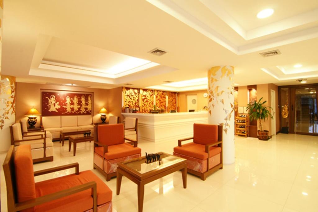 Posezení v ubytování Mariya Boutique Hotel At Suvarnabhumi Airport