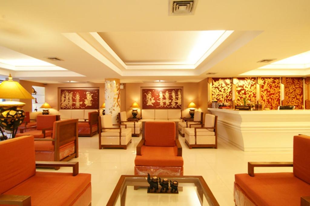 Posezení v ubytování Mariya Boutique Hotel At Suvarnabhumi Airport