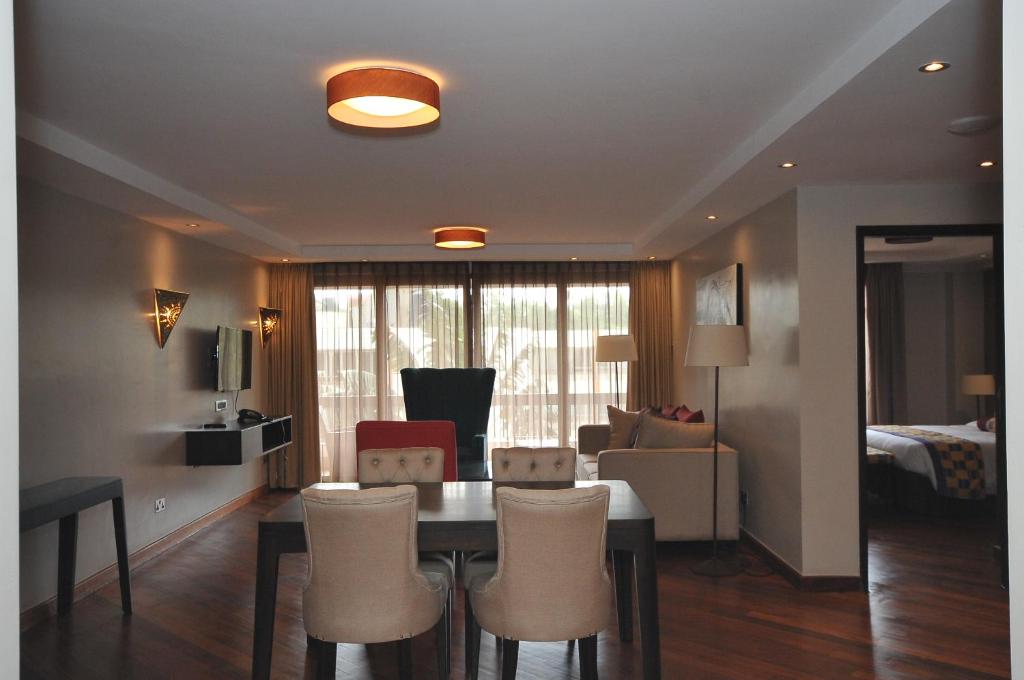 Postel nebo postele na pokoji v ubytování Longonot Place Serviced Apartment-Nairobi, City Centre CBD