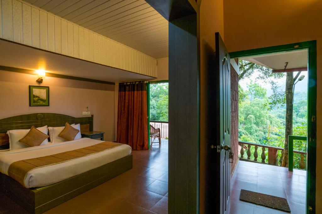 Postel nebo postele na pokoji v ubytování Upavan Resort