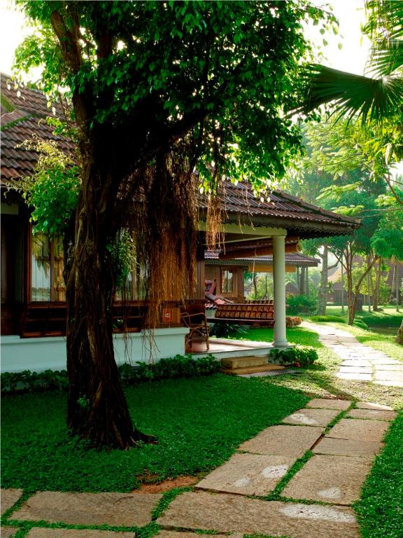 Zahrada ubytování Kumarakom Lake Resort