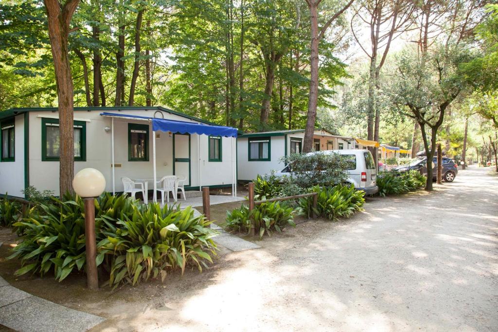 Zahrada ubytování Holiday Center Valdor