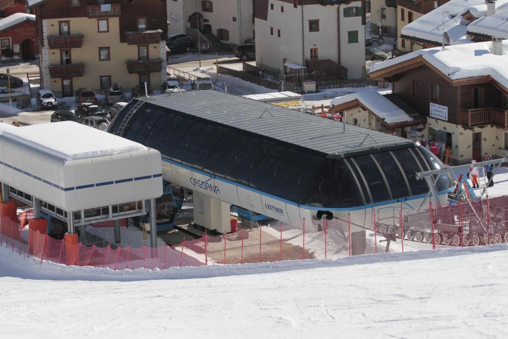 Chalet La Nuvola v zime