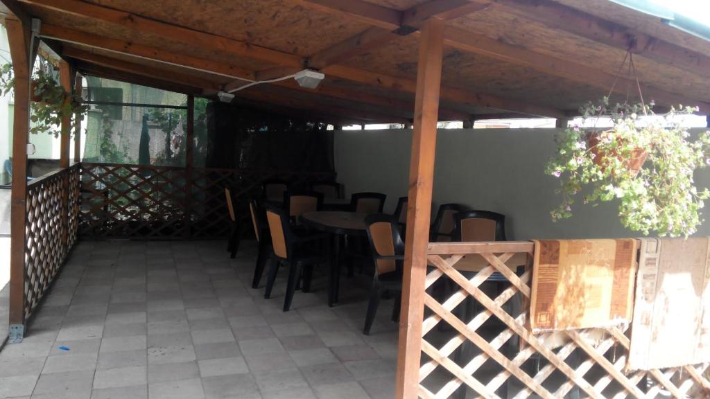 Balkón nebo terasa v ubytování vila CALIL