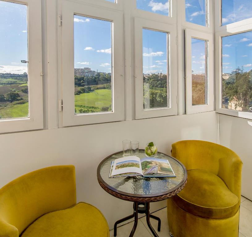 Część wypoczynkowa w obiekcie Point de vue Guesthouse
