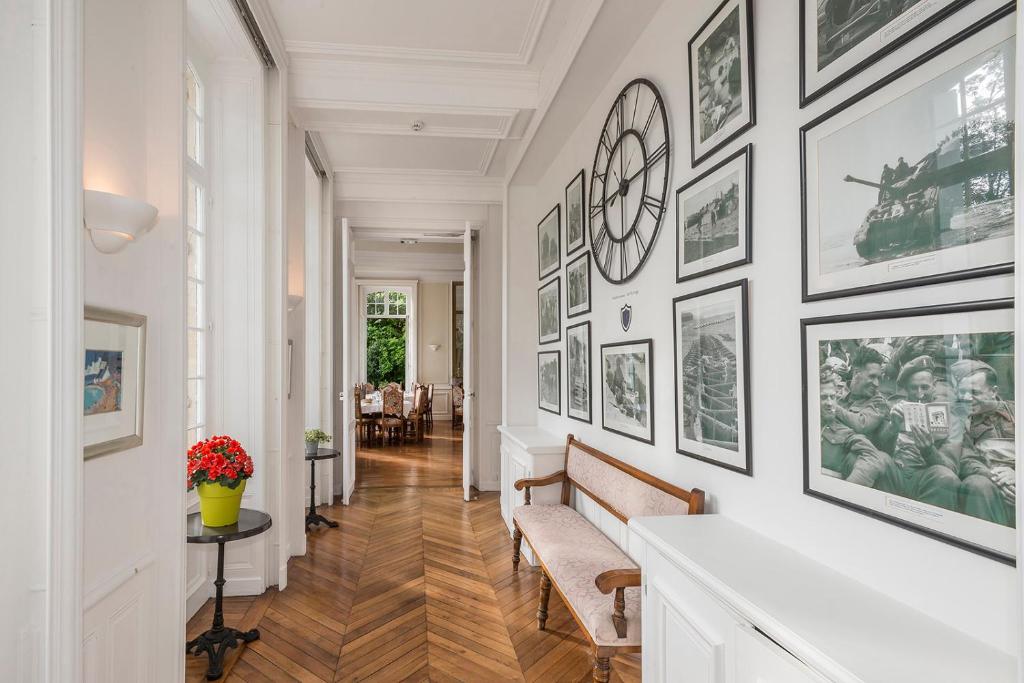 Posezení v ubytování Château Baffy