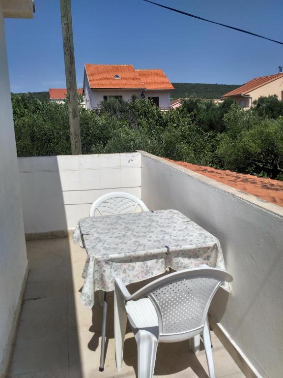 Balkón alebo terasa v ubytovaní Apartmani Tonica