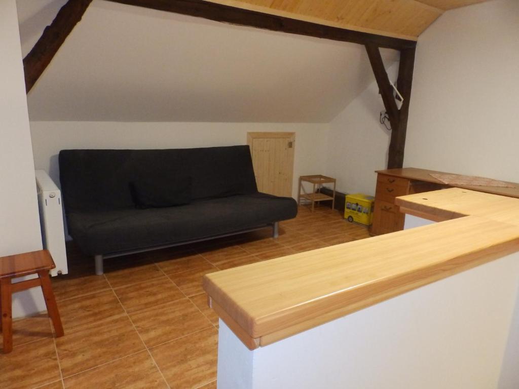 Posezení v ubytování Country House Zdenko s wellness