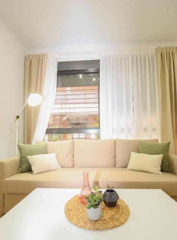 A seating area at Apartamento San Julian