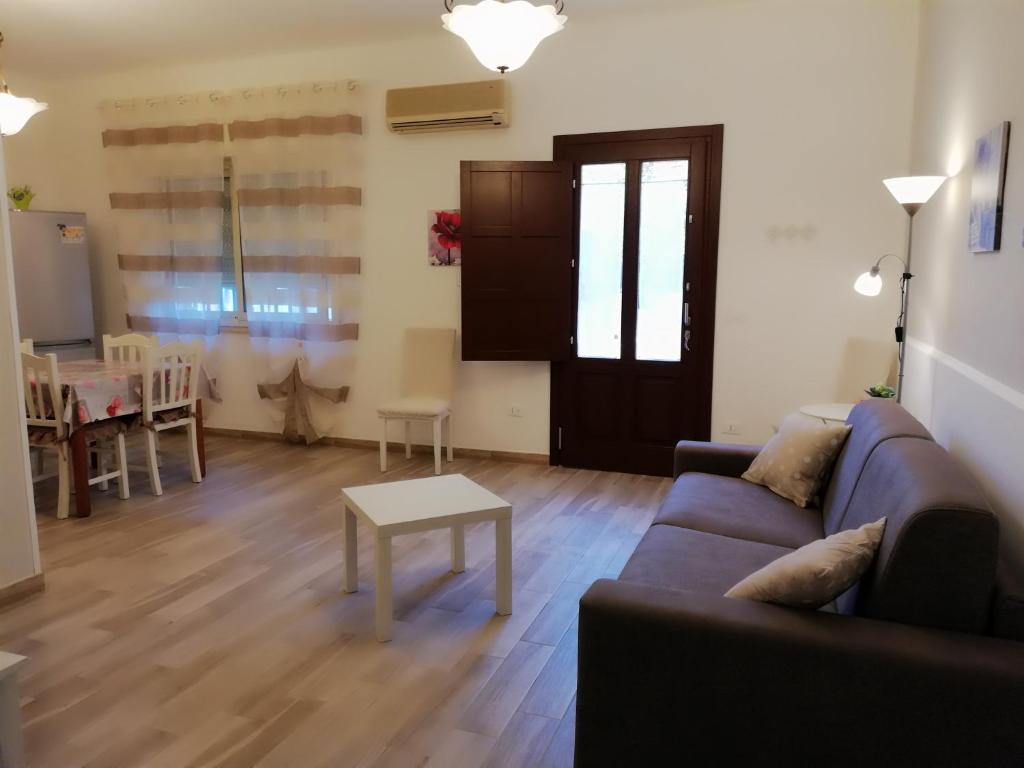 Posezení v ubytování Casa Simo