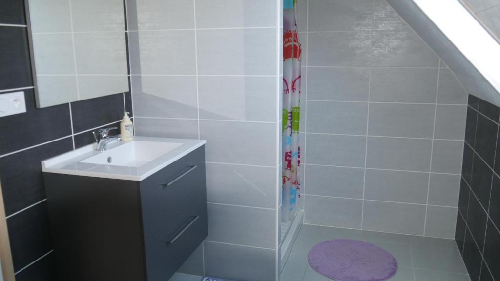 La ferme Guibel - Chambre Double Avec Salle De Bain Privée