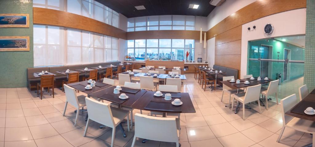 Restaurace v ubytování Iguatemi Business & Flat by Avectur