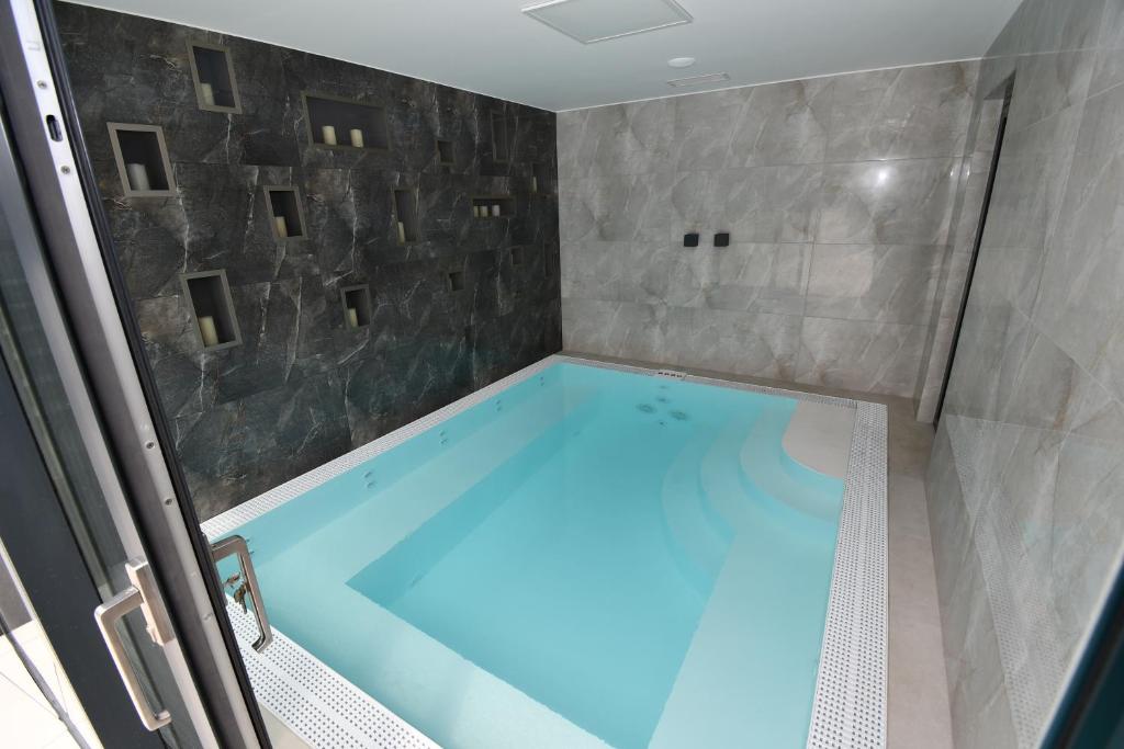 Bazén v ubytování Apartmány Ladná nebo v jeho okolí
