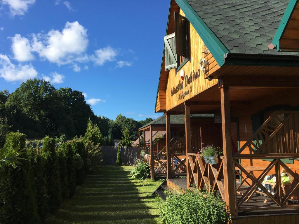 Zahrada ubytování Morska Dębina