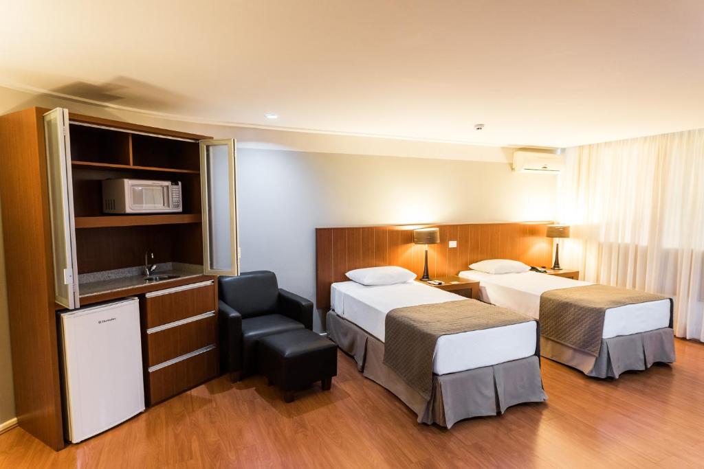 Кровать или кровати в номере Hotel Boulevard