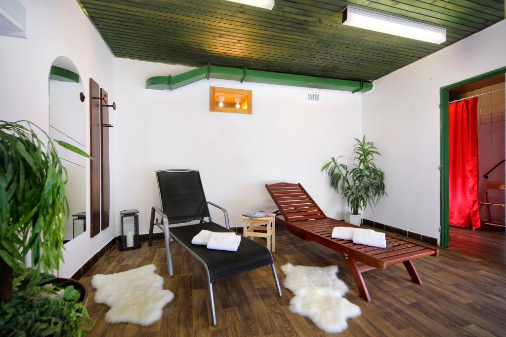 Posezení v ubytování Hotel Lenka
