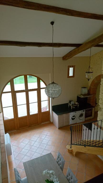 Posezení v ubytování Le Clos du Cèdre