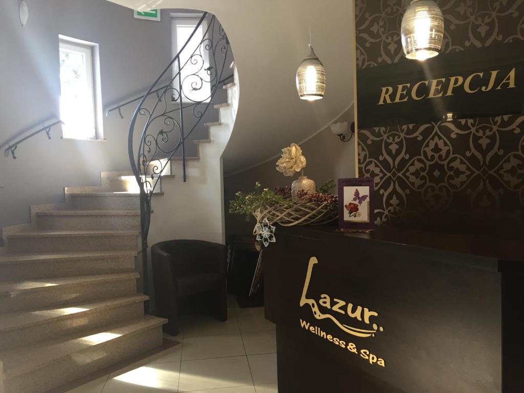 Lobby alebo recepcia v ubytovaní Lazur Wellness@Spa