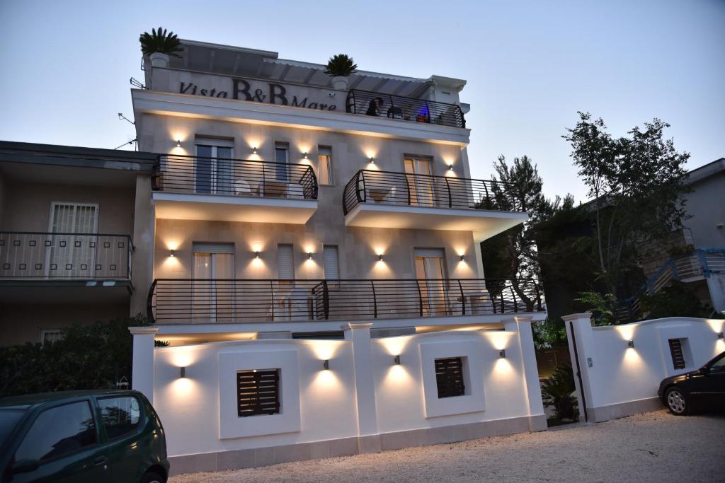 Budova, kde se bed and breakfast nachází