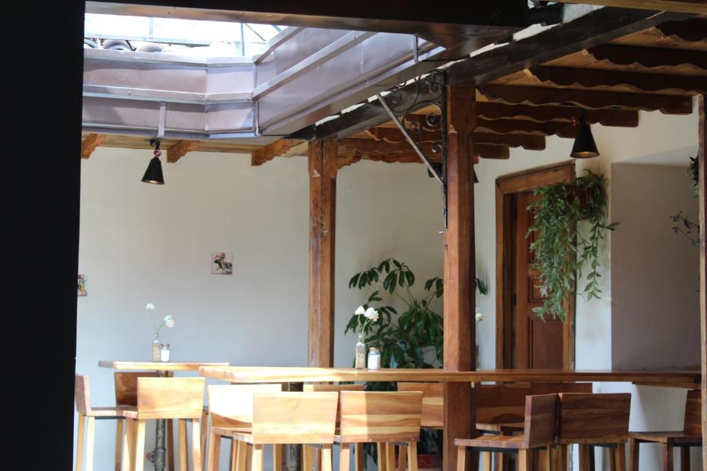 Restaurace v ubytování The Cranky Croc Hostel
