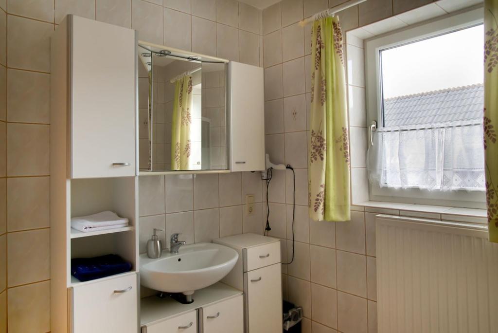 Koupelna v ubytování Ferienwohnung Märzinger