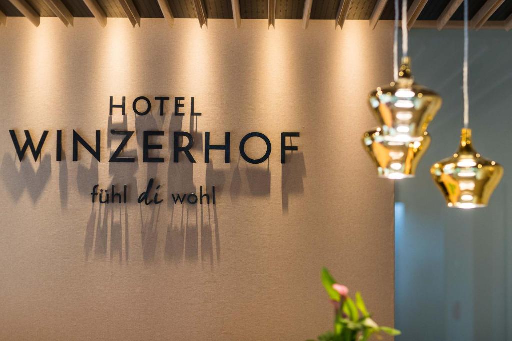 Certifikát, hodnocení, plakát nebo jiný dokument vystavený v ubytování Hotel Winzerhof
