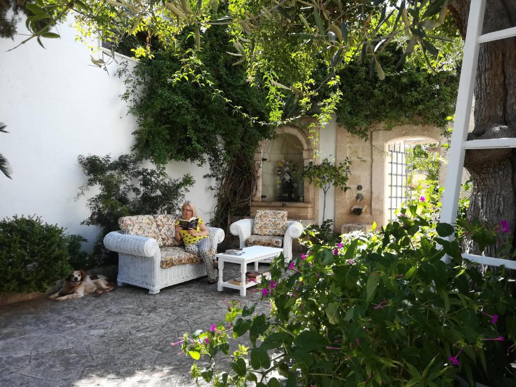 Zahrada ubytování Masseria Don Sante