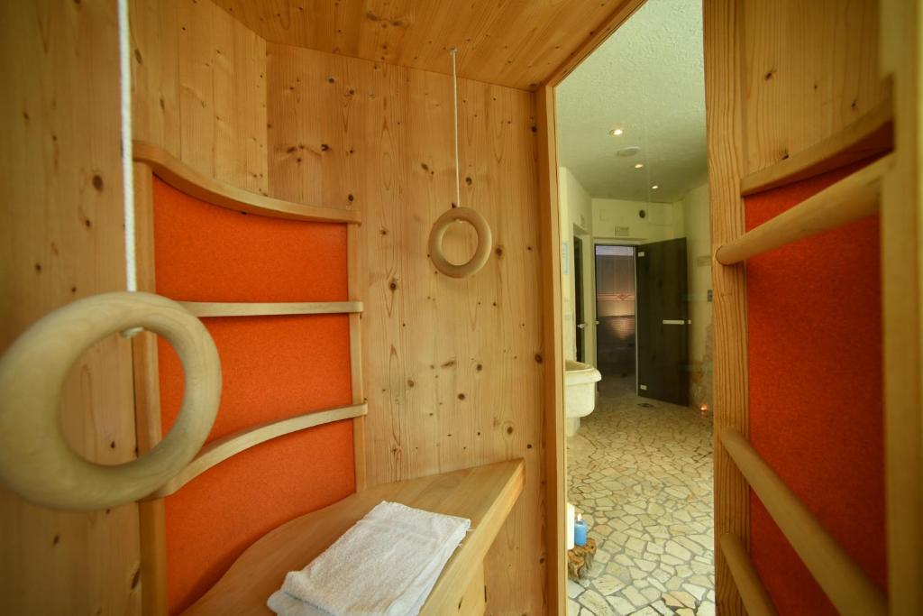 Koupelna v ubytování Hotel Pangrazzi - 3 stelle superior