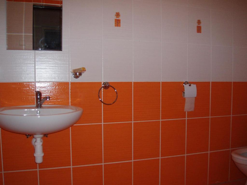 Kúpeľňa v ubytovaní Apartmany u Smreka