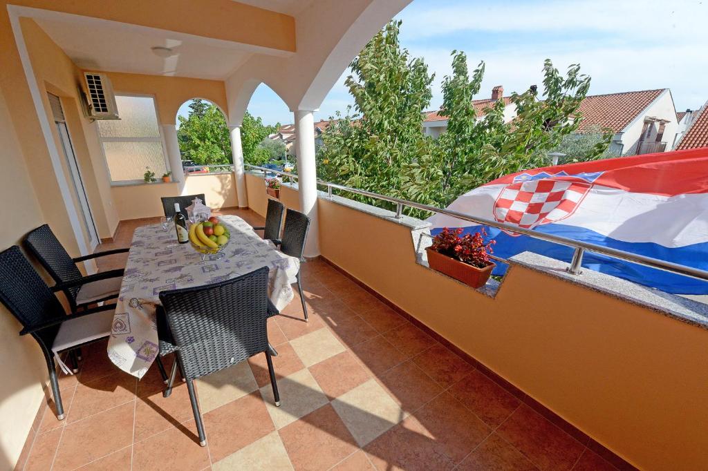 Balkón alebo terasa v ubytovaní Apartman Adriana