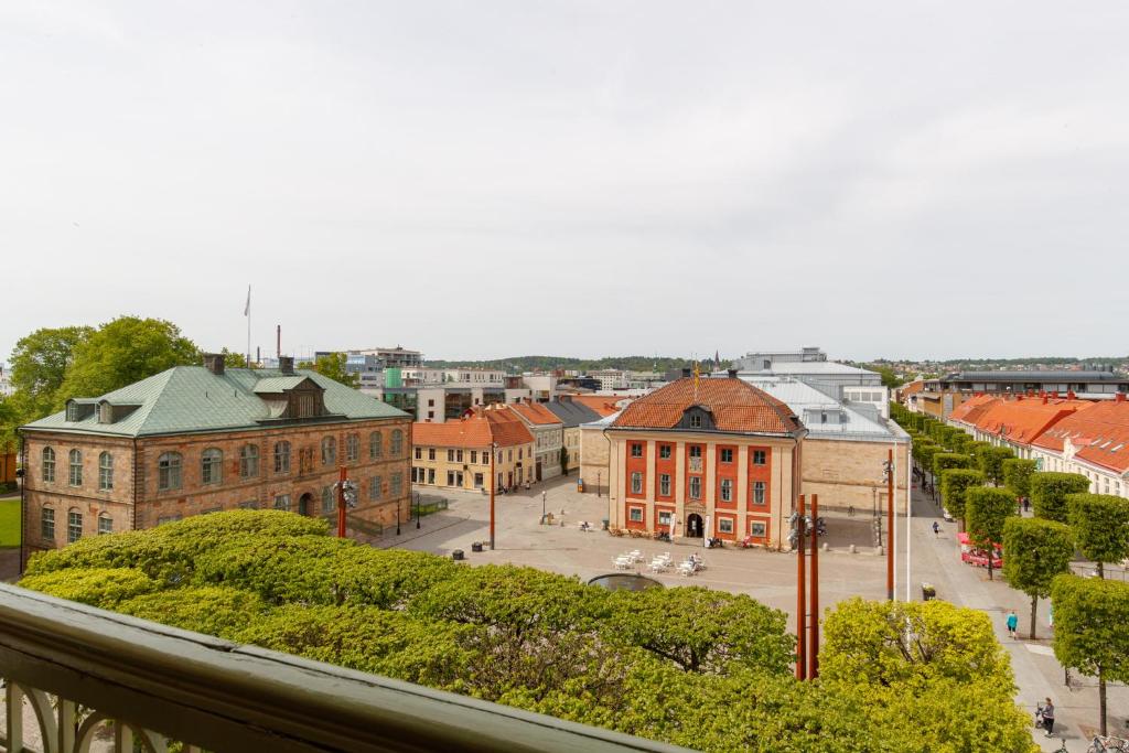 Nespecifikovaný výhled na destinaci Jönköping nebo výhled na město při pohledu z hotelu