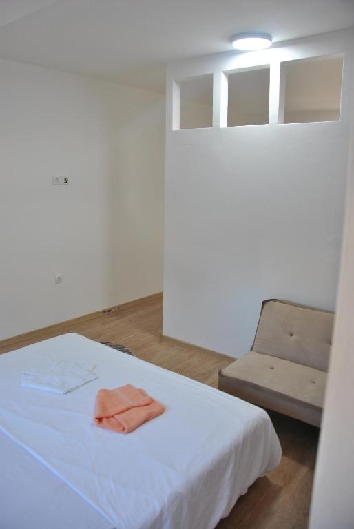 Krevet ili kreveti u jedinici u okviru objekta Haamel Apartment