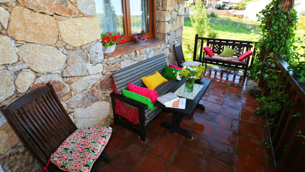 Posezení v ubytování Casa del Altozano