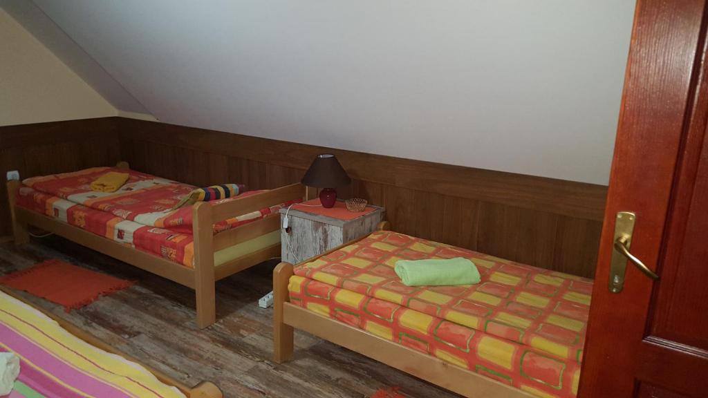 Postel nebo postele na pokoji v ubytování Holiday Home Di More