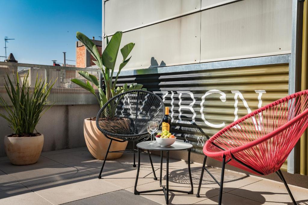 A patio or other outdoor area at Habitat Apartments Hot Jazz
